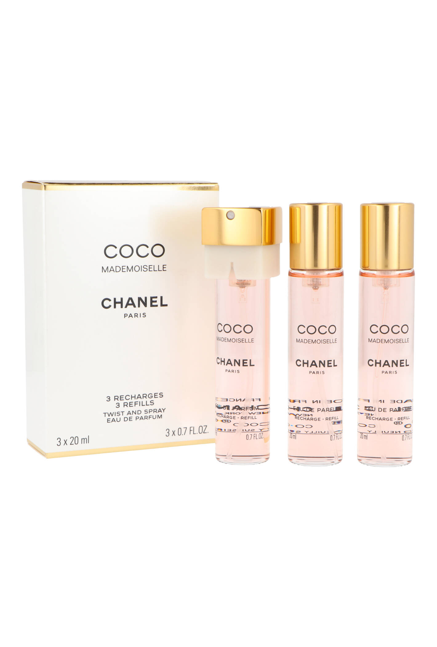 Zestaw Chanel Coco Mademoiselle Refill Edp 3X20ml