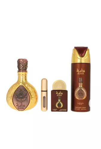 Zestaw Lattafa Masa Edp 100ml + Edp 20ml + Deodorant 200ml miniatura