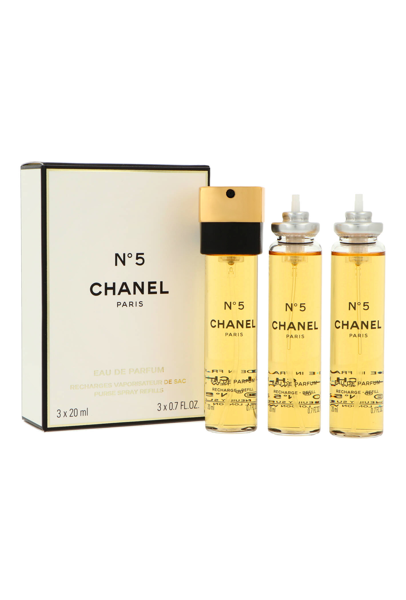 Zestaw Chanel No 5 Edp 3X20ml Refils