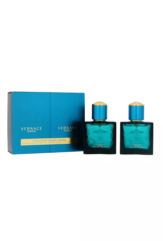 Zestaw Versace Eros Edt 2 x 30ml miniatura