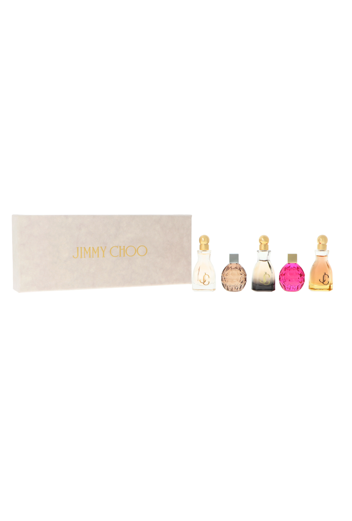 Zestaw Jimmy Choo Miniatures Collection: Jimmy Choo Edp 4,5ml + I Want Choo Edp 4,5ml + I Want Choo Forever Edp 4,5ml + I Want Choo Le Parfum Edp 4,5ml + Rose Passion Edp 4,5ml