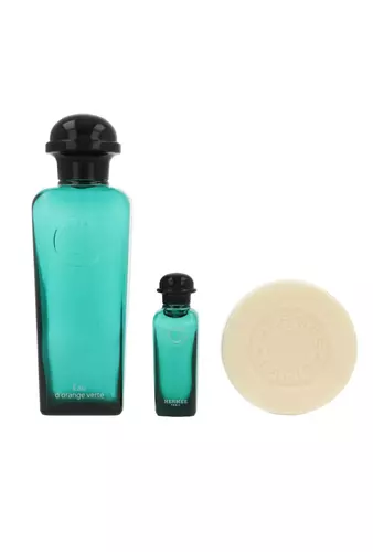 Zestaw Hermes d`Orange Verte Edc 100ml + Edc 7,5ml + Soap 50g miniatura