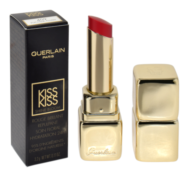 Zdjęcie produktu Guerlain Kisskiss Shine Bloom Lipstick 409 Fuchsia Flush 3,2g