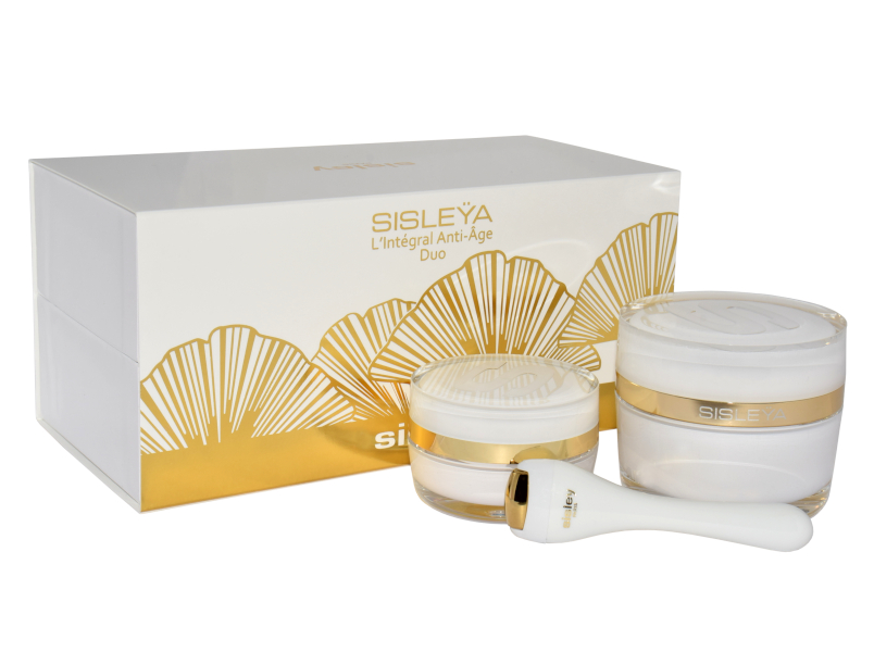 Zestaw Sisley Sisleya L`Integral Anti-Age Cream 50ml+Eye And Lip Contour Cream 15ml+Massage Tool