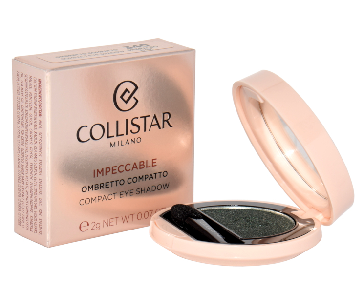 Zdjęcie produktu Collistar Impeccable Compact Eye Shadow 340 Smeraldo Frost