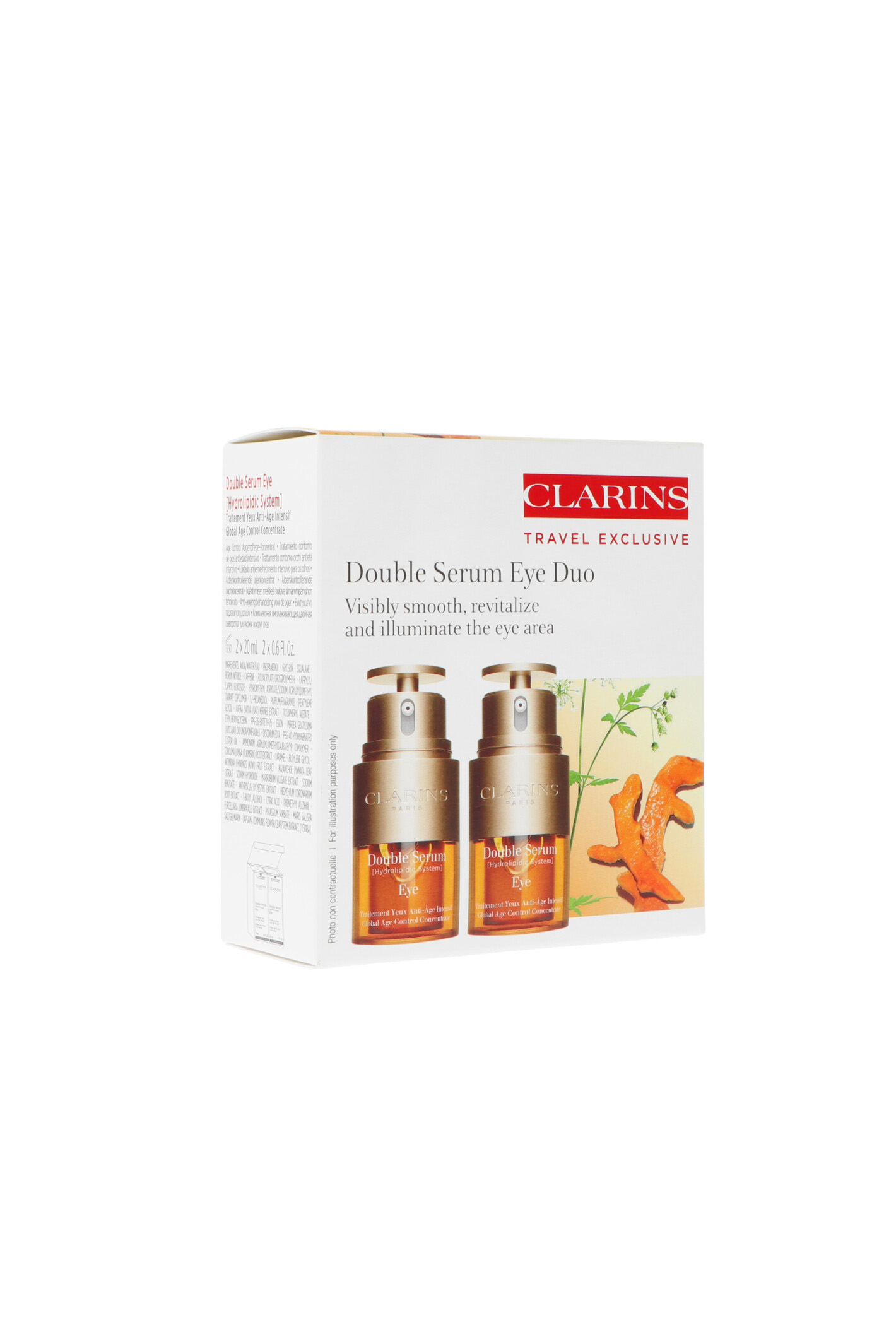 Zestaw Clarins Double Serum Eye 2 x 20ml