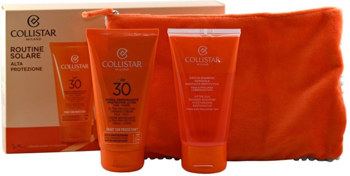 Zestaw Collistar Sun 2024 Cream Spf 30 + Shower 150ml + Pouch