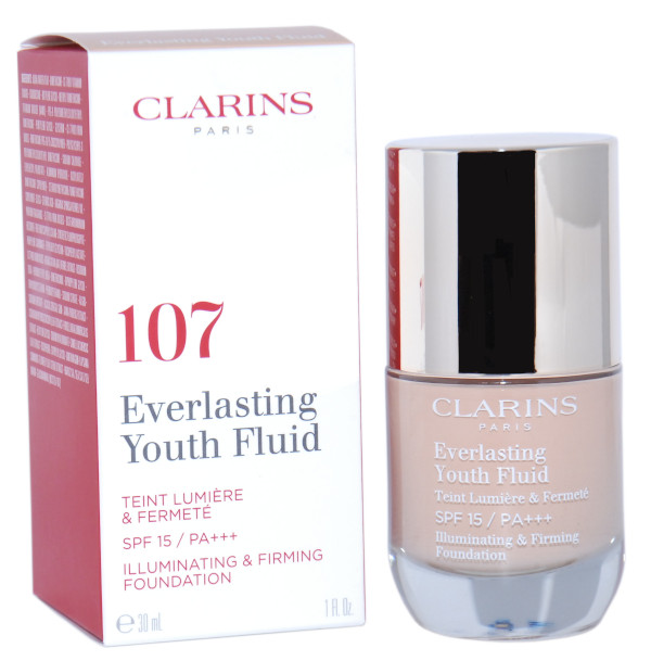 Zdjęcie produktu Clarins Everlasting Youth Fluid 107 Beige 30ml