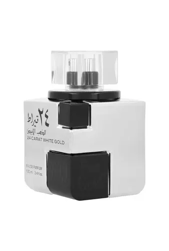 Lattafa 24 Carat White Gold Edp 100ml miniatura