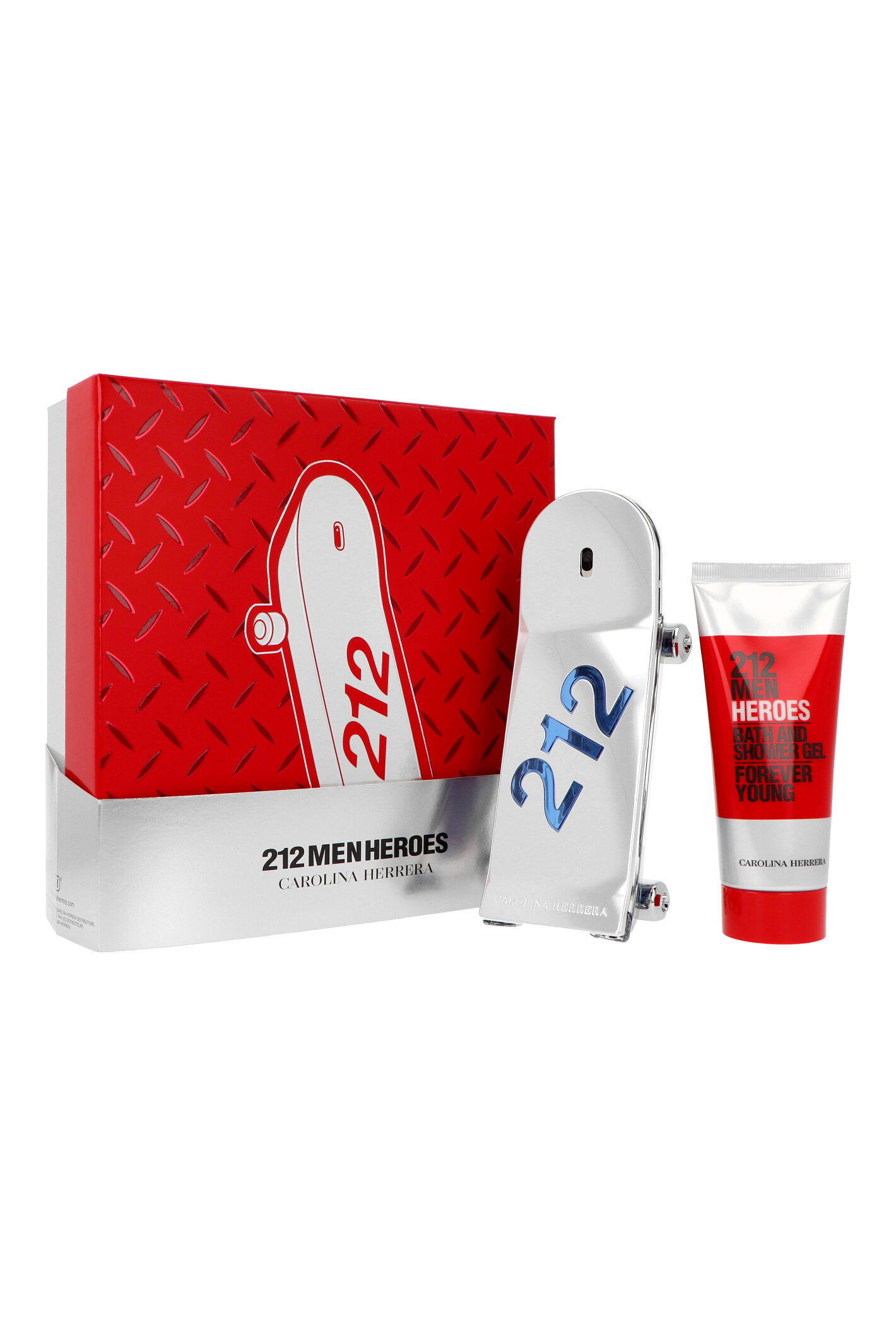 Zestaw Carolina Herrera 212 Heroes Edt 90ml + Shower Gel 100ml