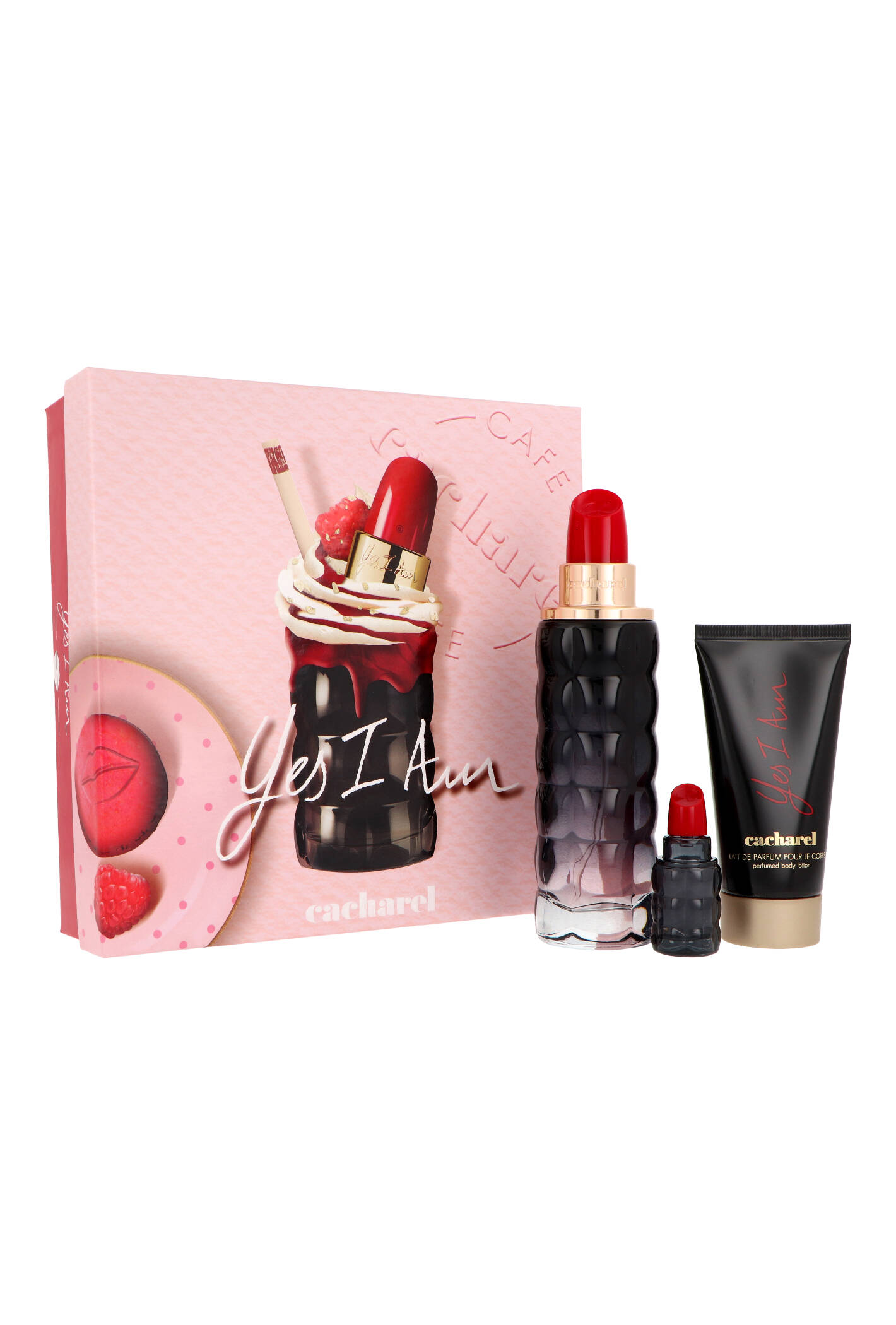 Zestaw Cacharel Yes I Am Edp 75ml + Body Lotion 50ml + Edp 5ml