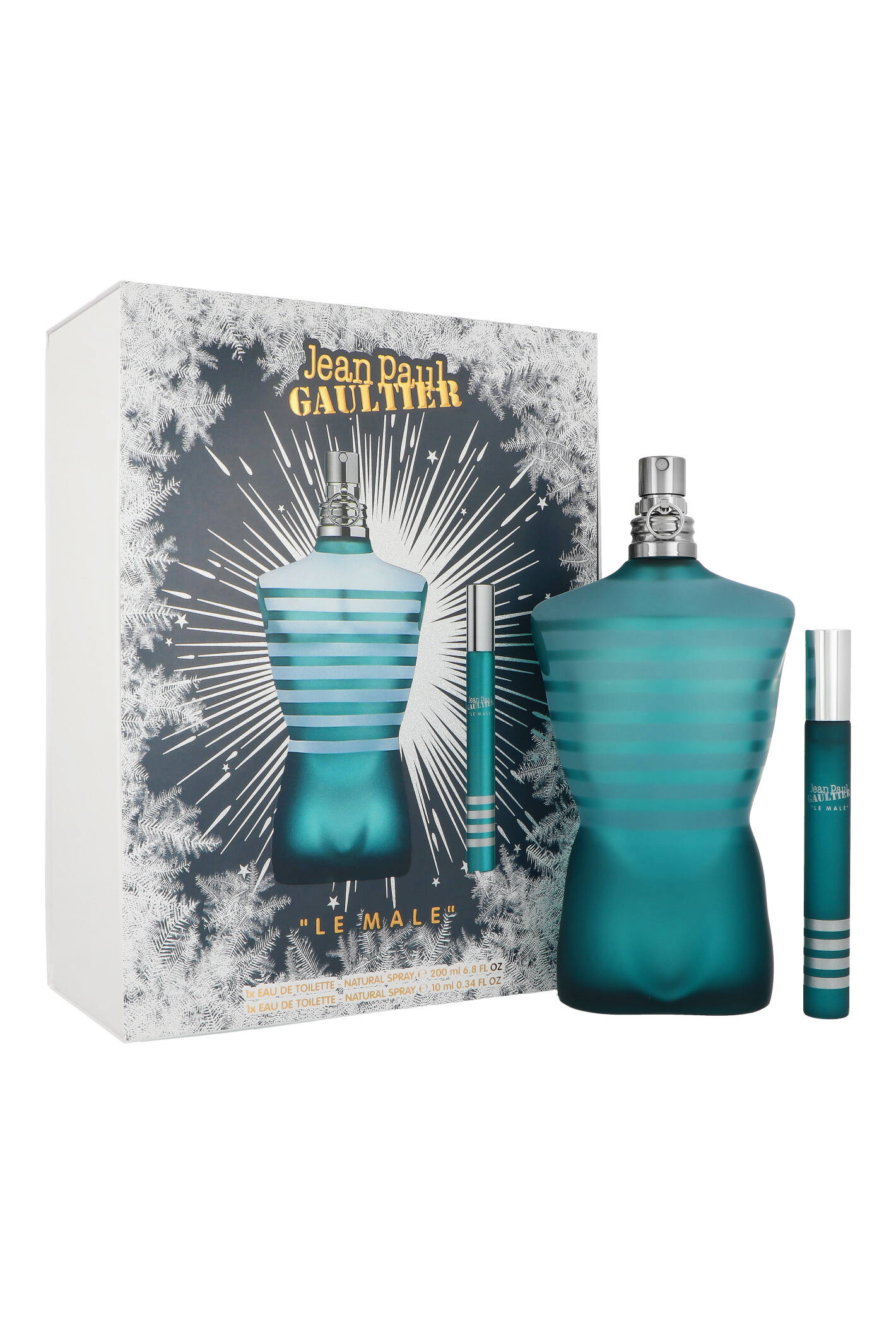 Zestaw Jean Paul Gaultier Le Male Edt 200ml + Edt 10ml