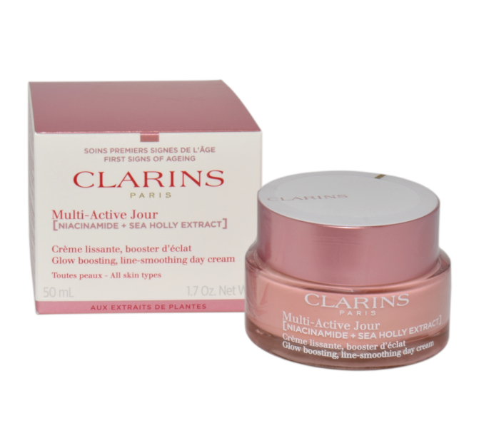 Clarins Multi-Active Creme Jour Glow Boosting Line-Smoothing Day Cream All Skin Types 50ml