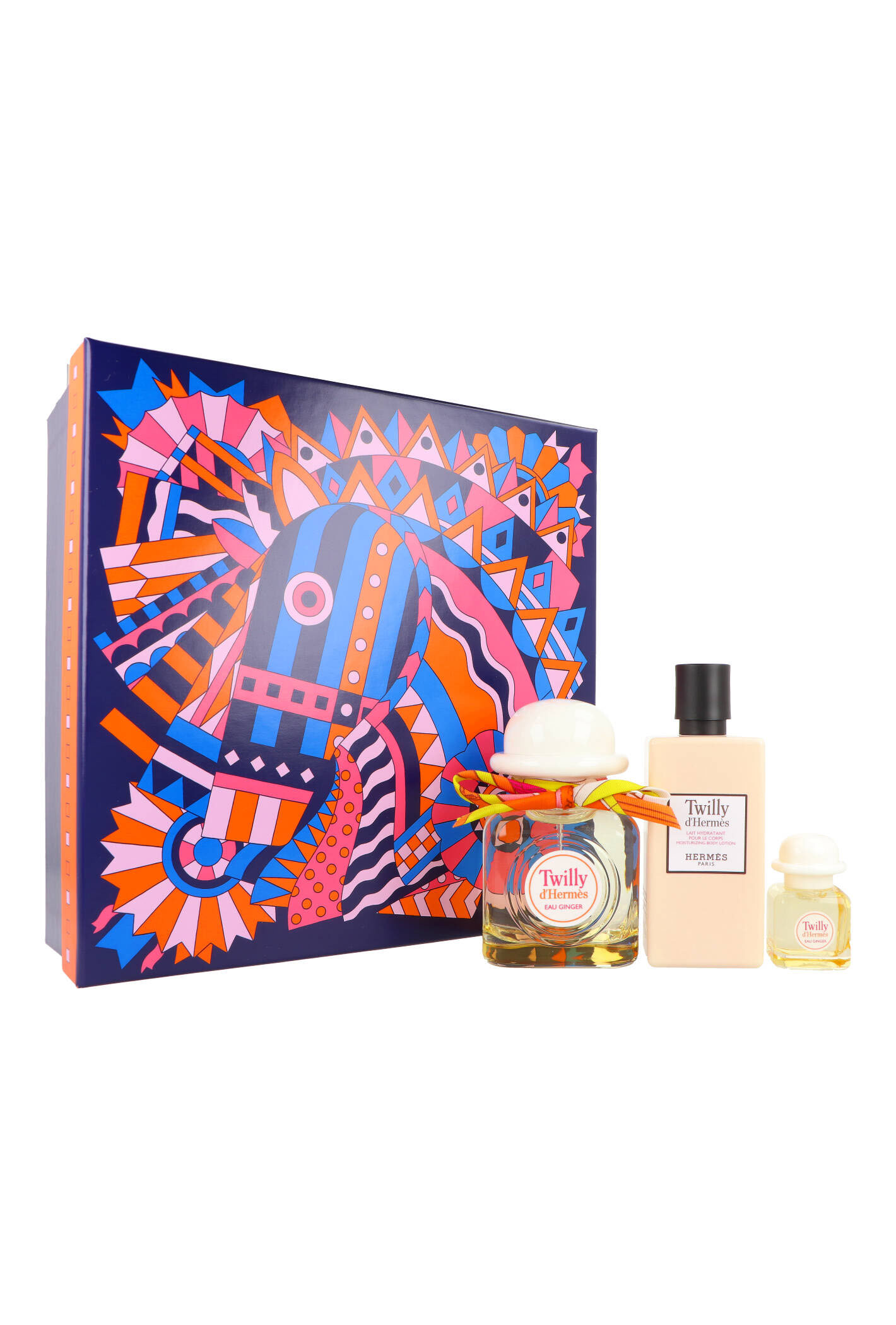 Zestaw Hermes Twilly Eau Ginger Edp 85ml + Edp 7,5ml + Body Lotion 80ml