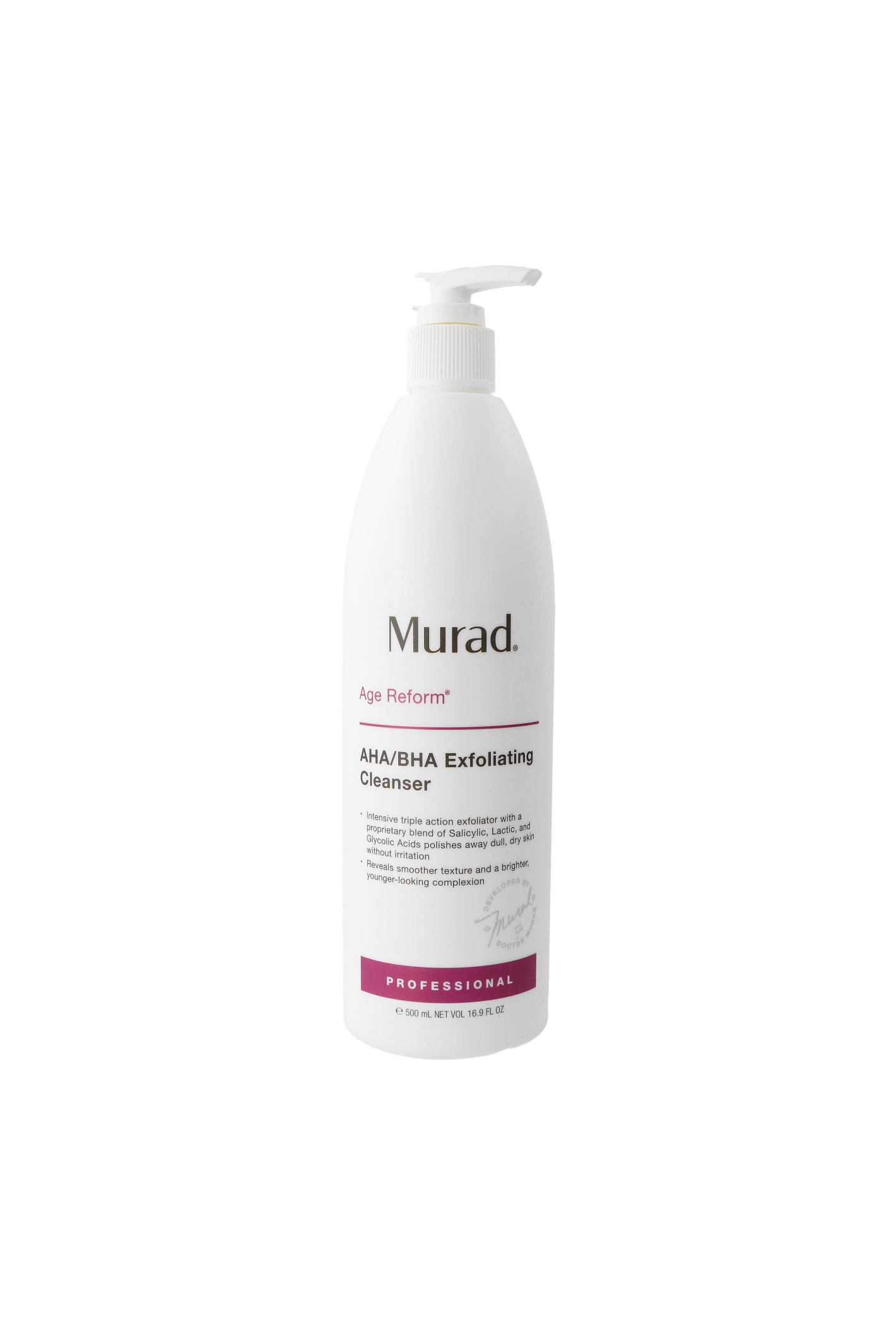 Murad Age Reform AHA/BHA Exfoliating Cleanser 500ml