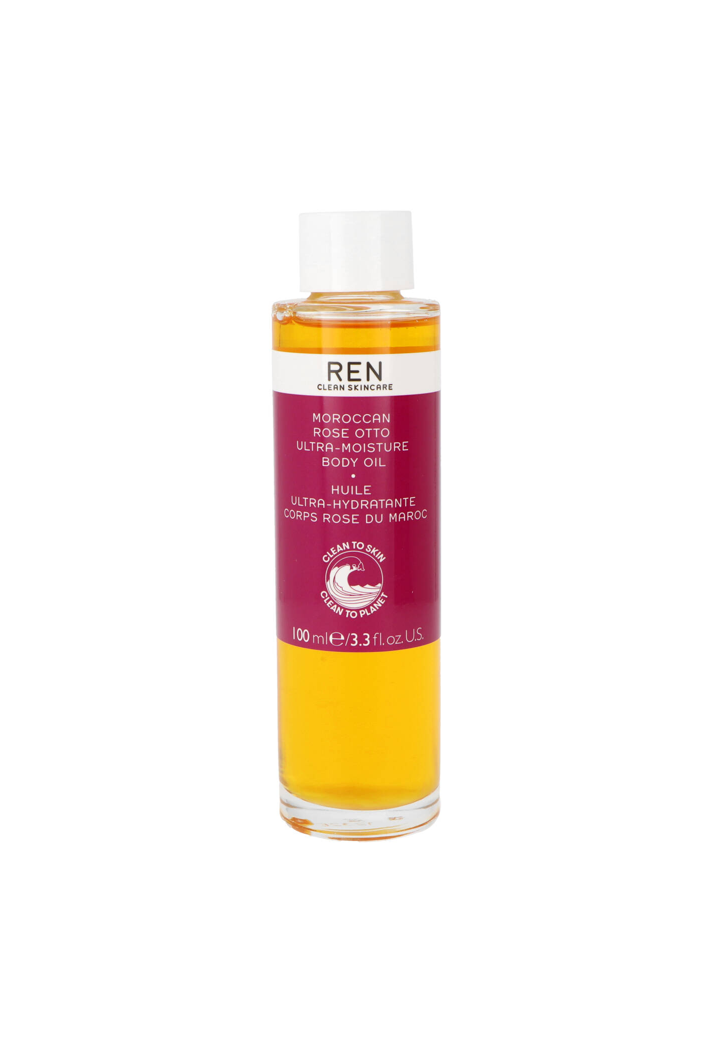 Ren Clean Skincare Moroccan Rose Ultra Moisture Body Oil 100ml