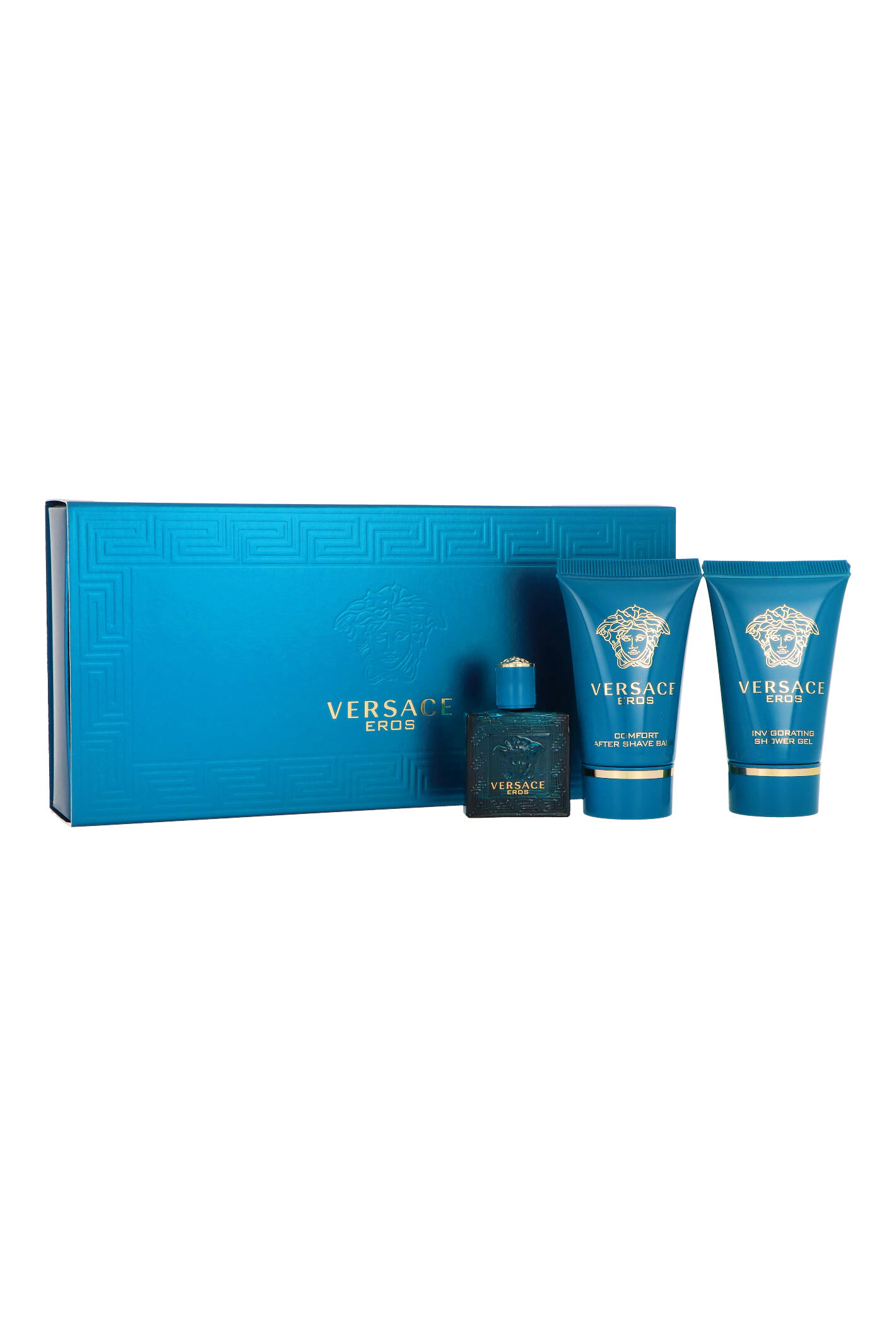 Zestaw Versace Eros Edt 5ml + Shower Gel 25ml + After Shave Balm 25ml