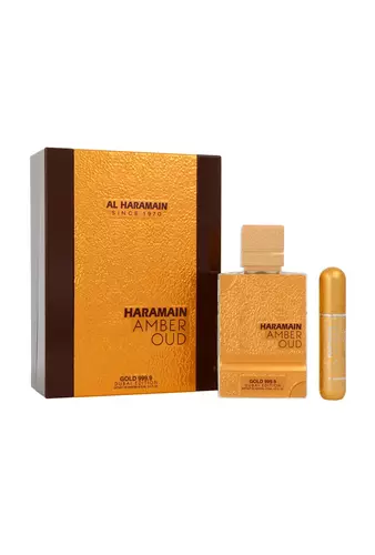 Al Haramain Amber Oud Gold 999.9 Dubai Edition Extrait de Parfum 75ml miniatura