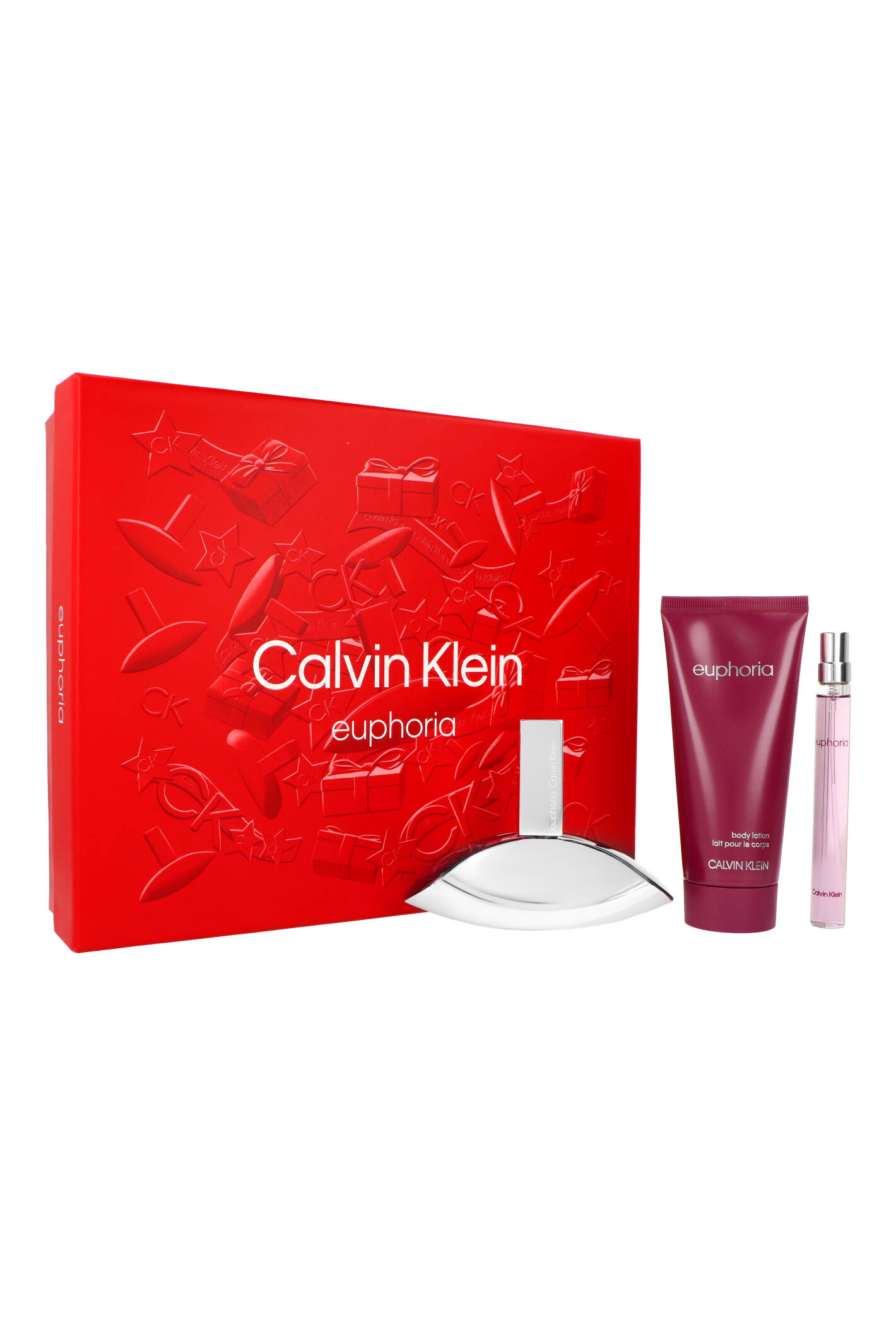 Zestaw Calvin Klein Euphoria Edp 50ml + Body Lotion 100ml + Edp 10ml