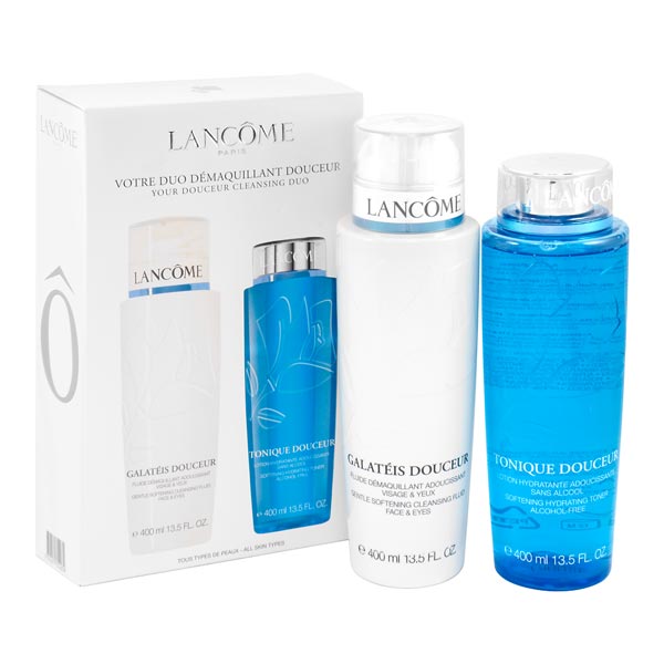Zestaw Lancome Duo Cleansing Oil Skin Cleansing Fluid 400ml + Hydrating Toner 400ml