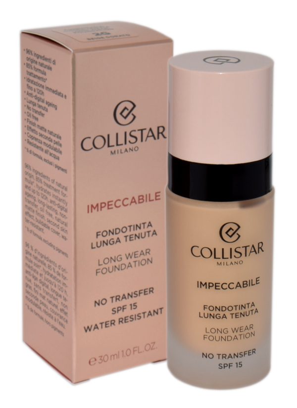 Zdjęcie produktu Collistar Impeccabile Long Wear Foundation Spf 15 2g - Beige Gold 30ml