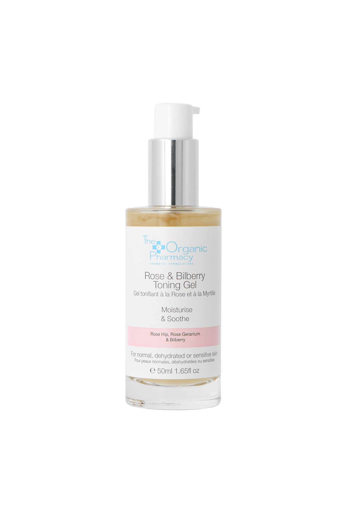 The Organic Pharmacy Rose & Bilberry Toning Gel 50ml