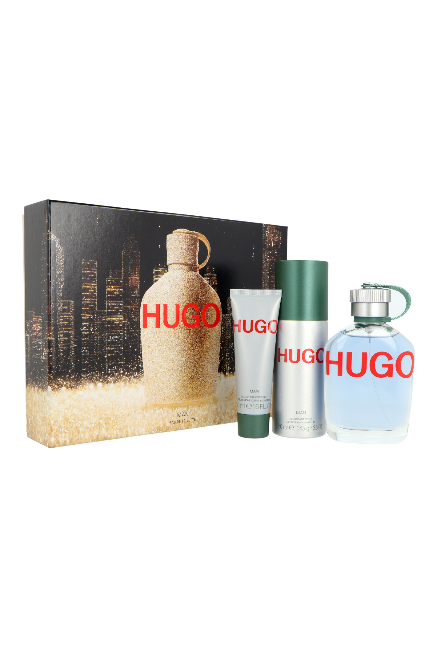 Zestaw Hugo Boss Hugo Men Edt 125ml + Shower Gel 50ml + Deospray 150ml