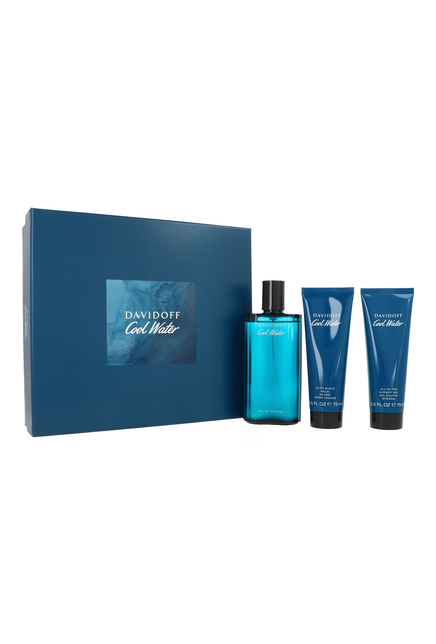 Zestaw Davidoff Cool Water Edt 125ml + Shower Gel 75ml + After Shave Balm 75ml
