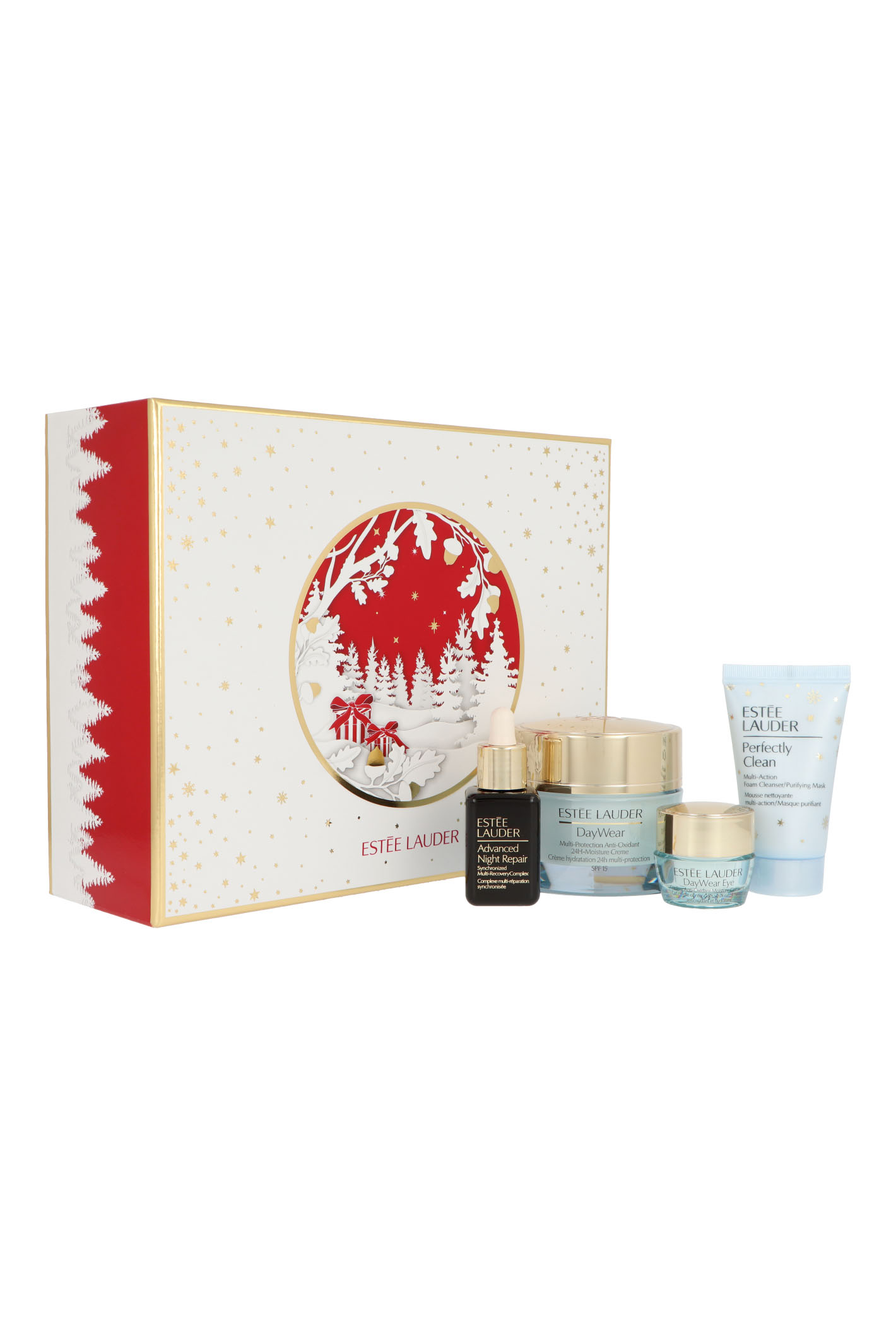 Zestaw Estee Lauder DayWear Multi-Protection Anti-Oxidant 24H Moisture Creme 50ml + DayWear Eye Cooling Anti-Oxidant Moisture Gel Creme 5ml + Perfectly Clean Multi-Action Foam Cleanser/Purifying Mask