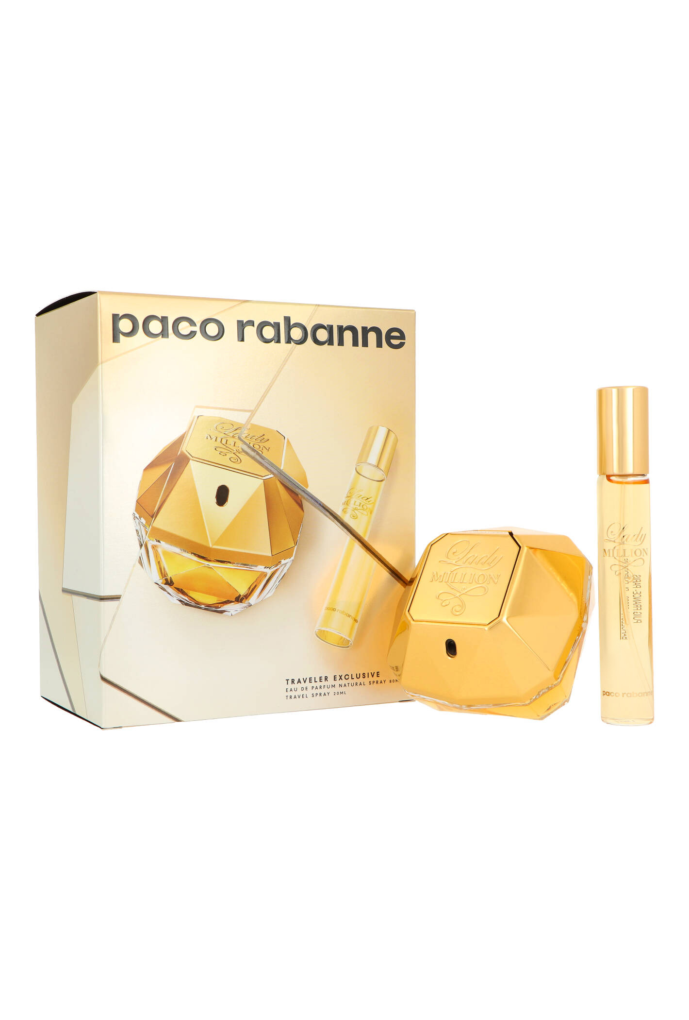 Zestaw Paco Rabanne Lady Million Edp 80ml + Edp 20ml