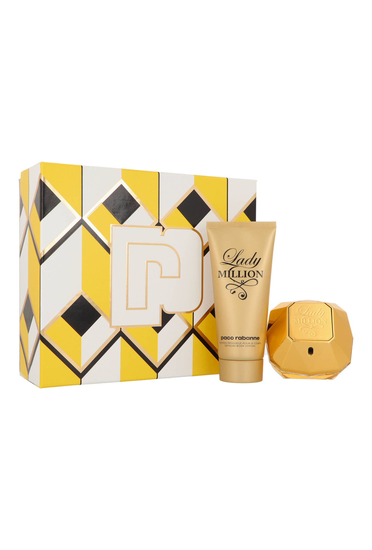 Zestaw Paco Rabanne Lady Million Edp 80ml + Body Lotion 100ml