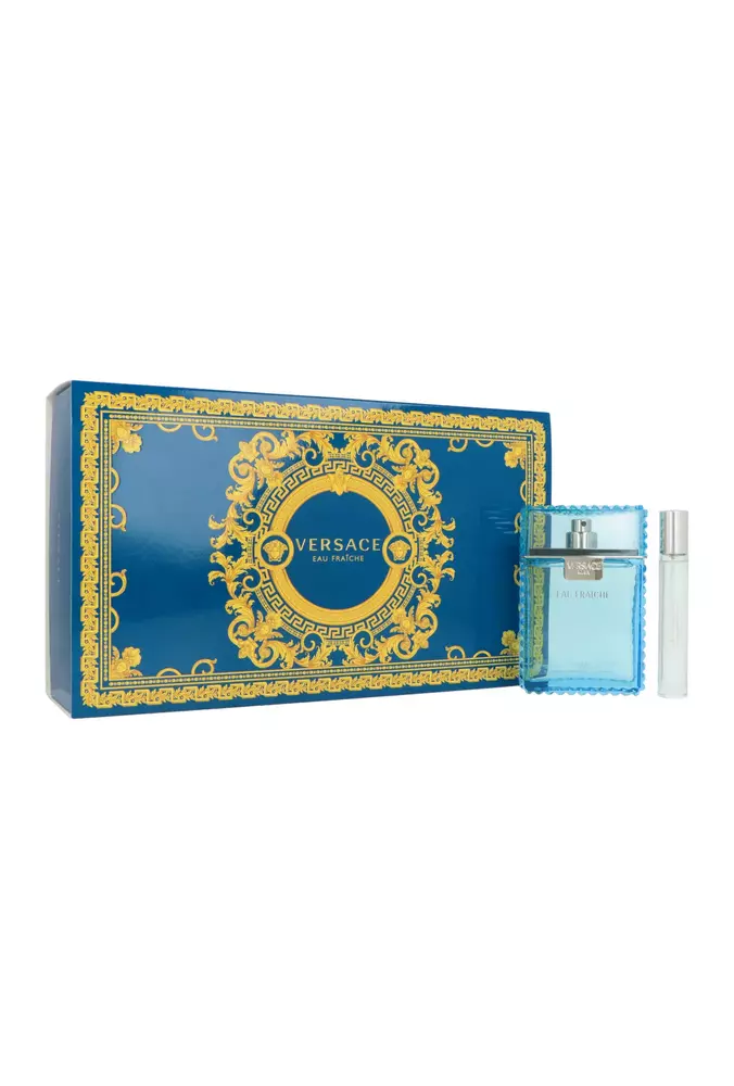 Zestaw Versace Man Eau Fraiche Edt 100ml + Edt 10ml + Pouch miniatura