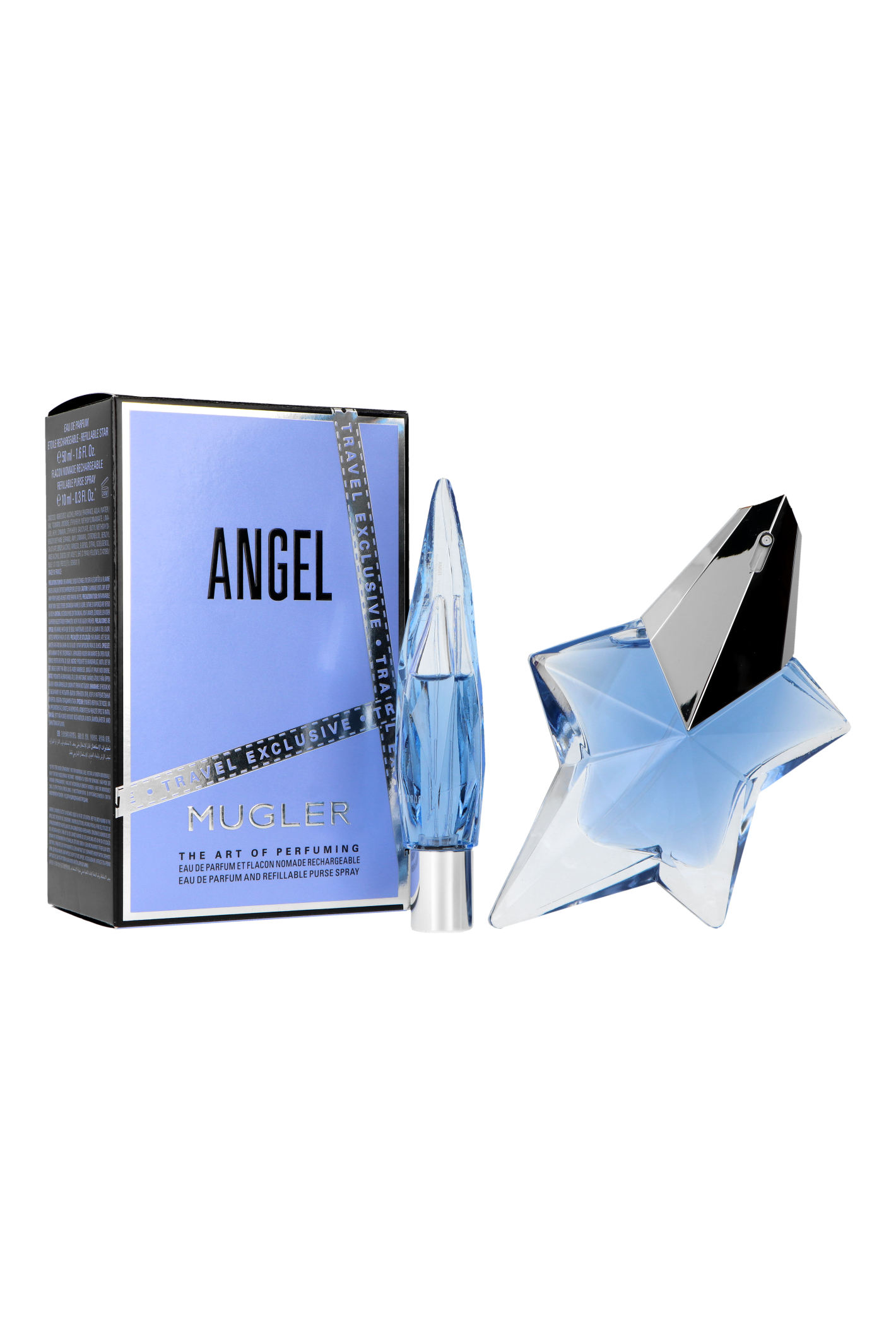 Zestaw Mugler Angel Travel Exclusive Edp 50ml + Edp 10ml