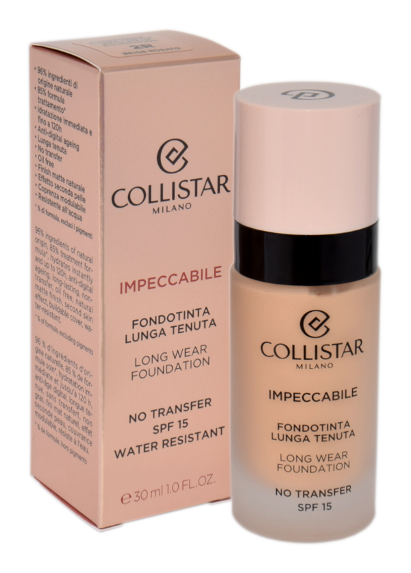 Zdjęcie produktu Collistar Impeccabile Long Wear Foundation Spf 15 2R - Beige Rose 30ml