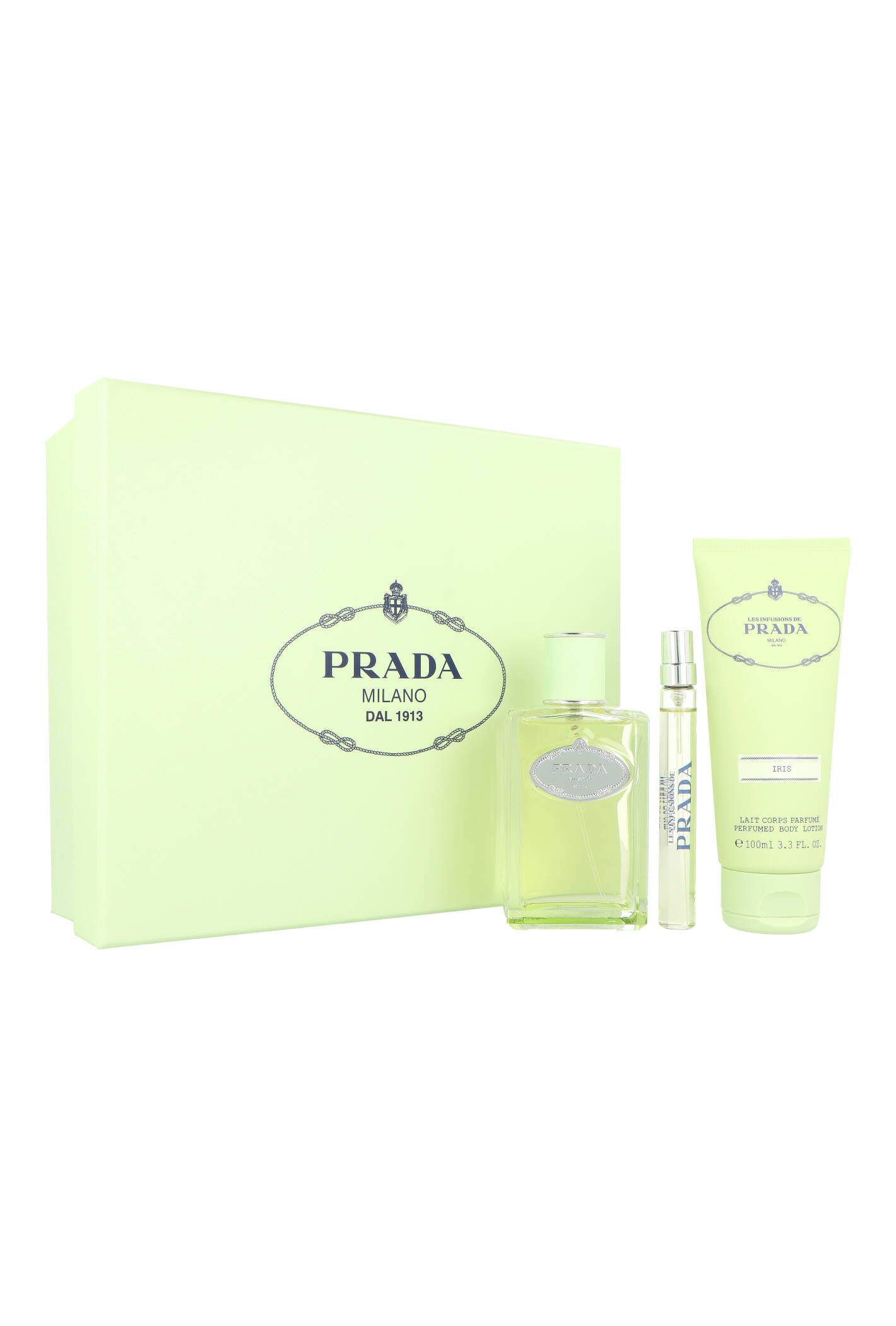 Zestaw Prada Infusion D`Iris Edp 100ml + Edp 10ml + Body Lotion 100ml