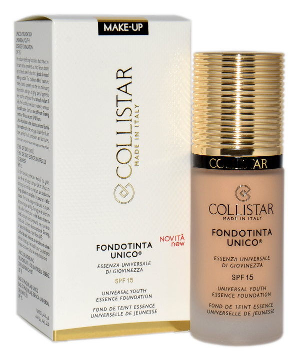 Zdjęcie produktu Collistar Unique Foundation Universal Essence Of Youth Spf 15 NÂ° 3N Beige 30ml
