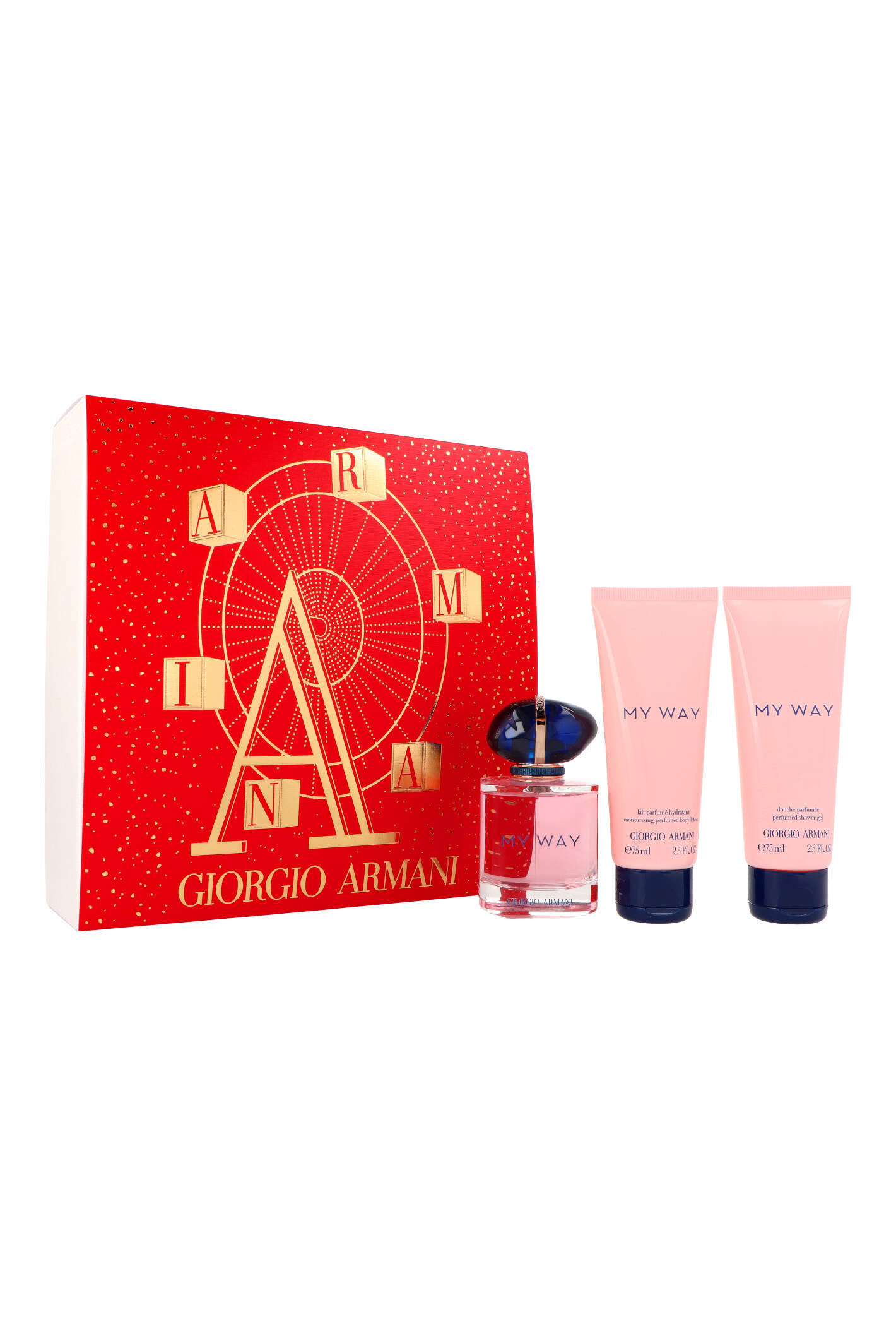 Zestaw Armani My Way Edp 50ml + Shower Gel 75ml + Body Lotion 75ml