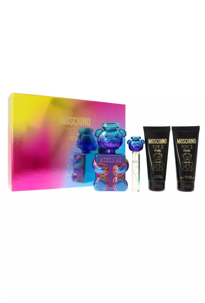 Zestaw Moschino Toy 2 Pearl Edp 100ml + Shower Gel 100ml + Body Lotion 100ml + Edp 10ml miniatura