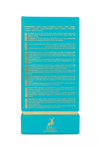 Maison Alhambra Pacific Blue Edp 80ml miniatura