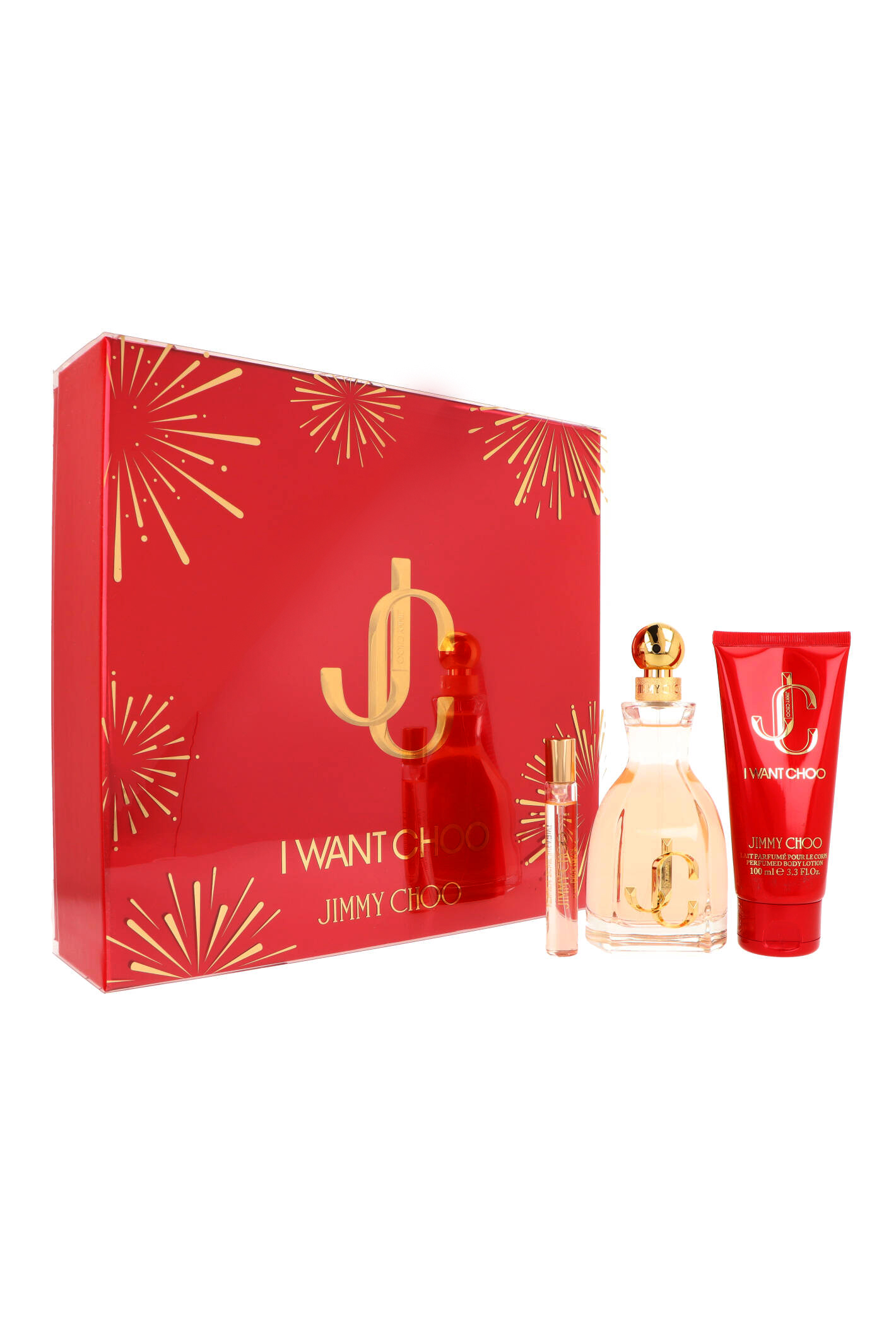 Zestaw Jimmy Choo I Want Choo Edp 100ml + Edp 7,5ml + Body Lotion 100ml