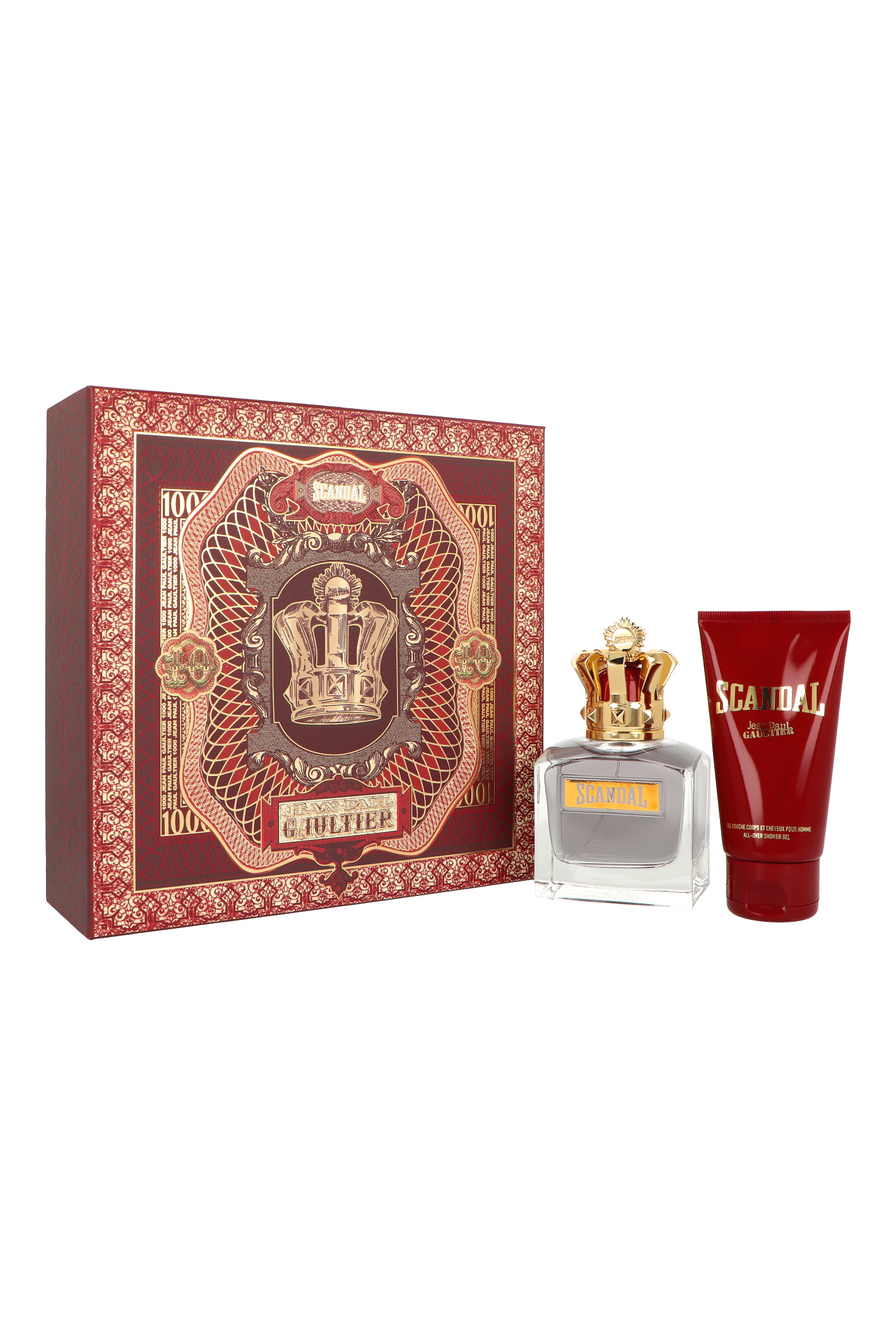 Zestaw Jean Paul Gaultier Scandal Pour Homme Edt 100ml + All-Over Shower Gel 75ml