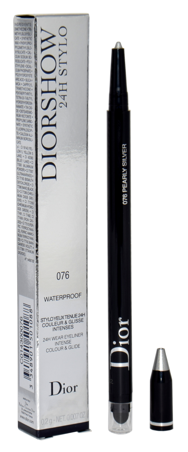 Zdjęcie produktu Dior Diorshow 24H Stylo Waterproof Eyeliner 076 Pearly Silver 0,2g