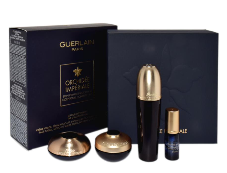 Zdjęcie produktu Zestaw Guerlain Orchidee Imperiale Lotion 30ml + Concentrate 5ml + Cream 15ml + Concentrate Eye Cream 7ml