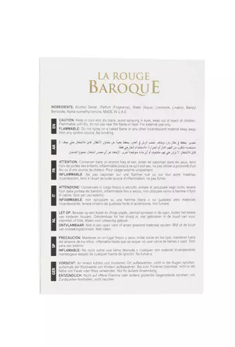 Maison Alhambra La Rouge Baroque Edp 100ml miniatura