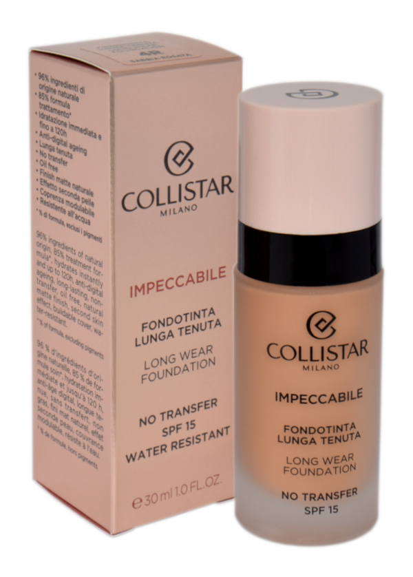 Zdjęcie produktu Collistar Impeccabile Long Wear Foundation Spf 15 4R - Pink Sand 30ml
