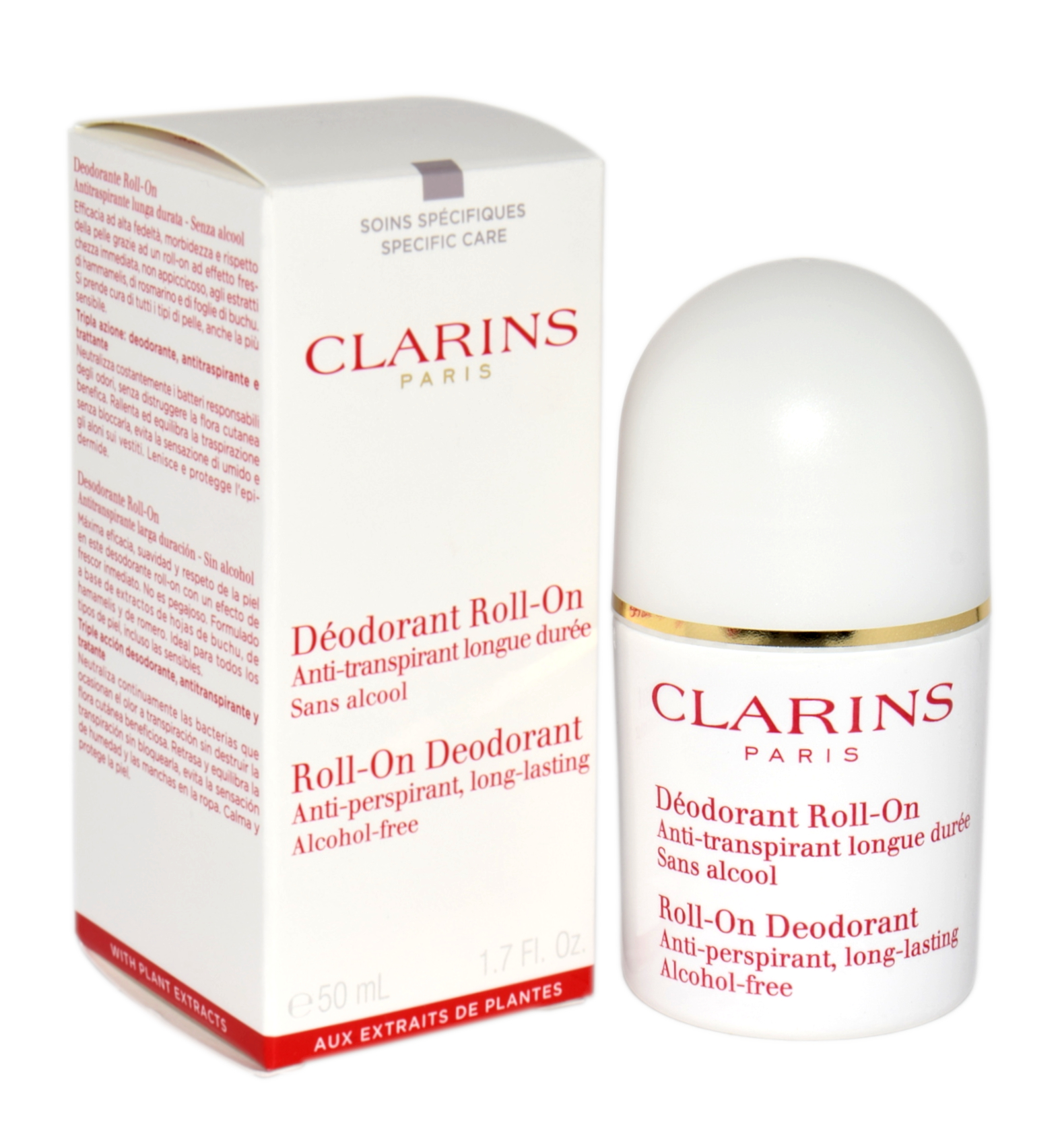 Clarins Roll-On Deodorant 50ml