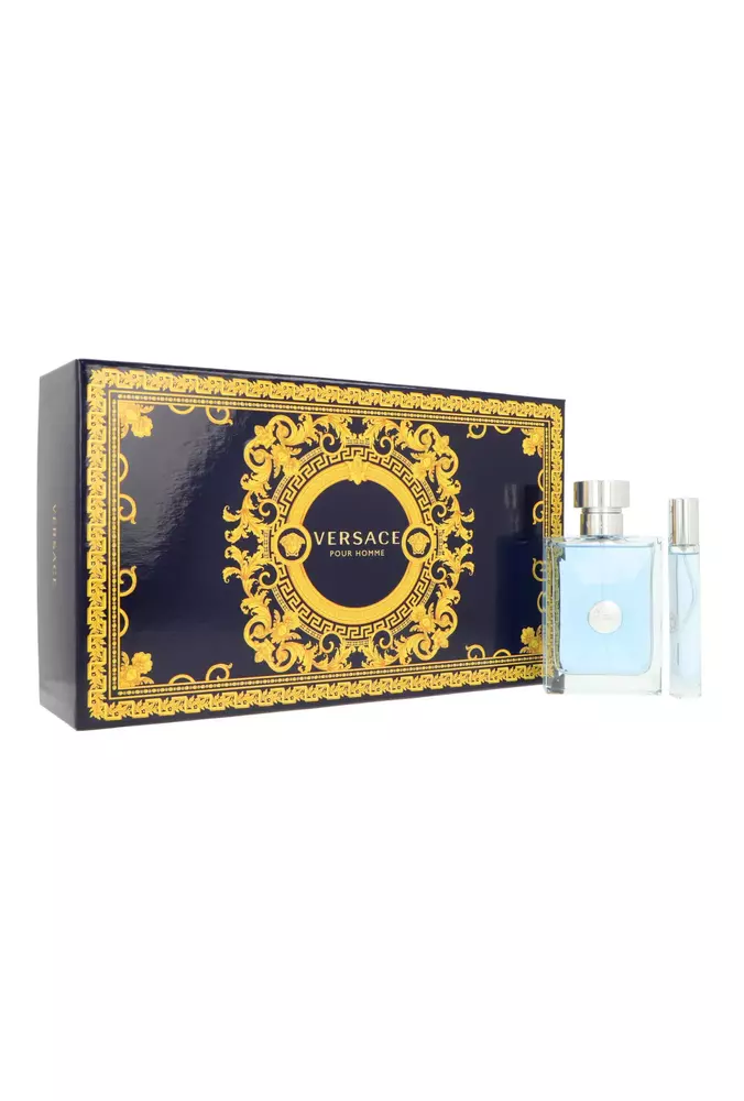 Zestaw Versace Pour Homme Edt 100ml + Edt 10ml + Bag miniatura