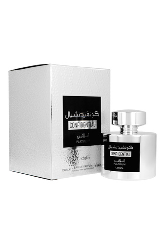 Lattafa Confidential Platinum Edp 100ml miniatura