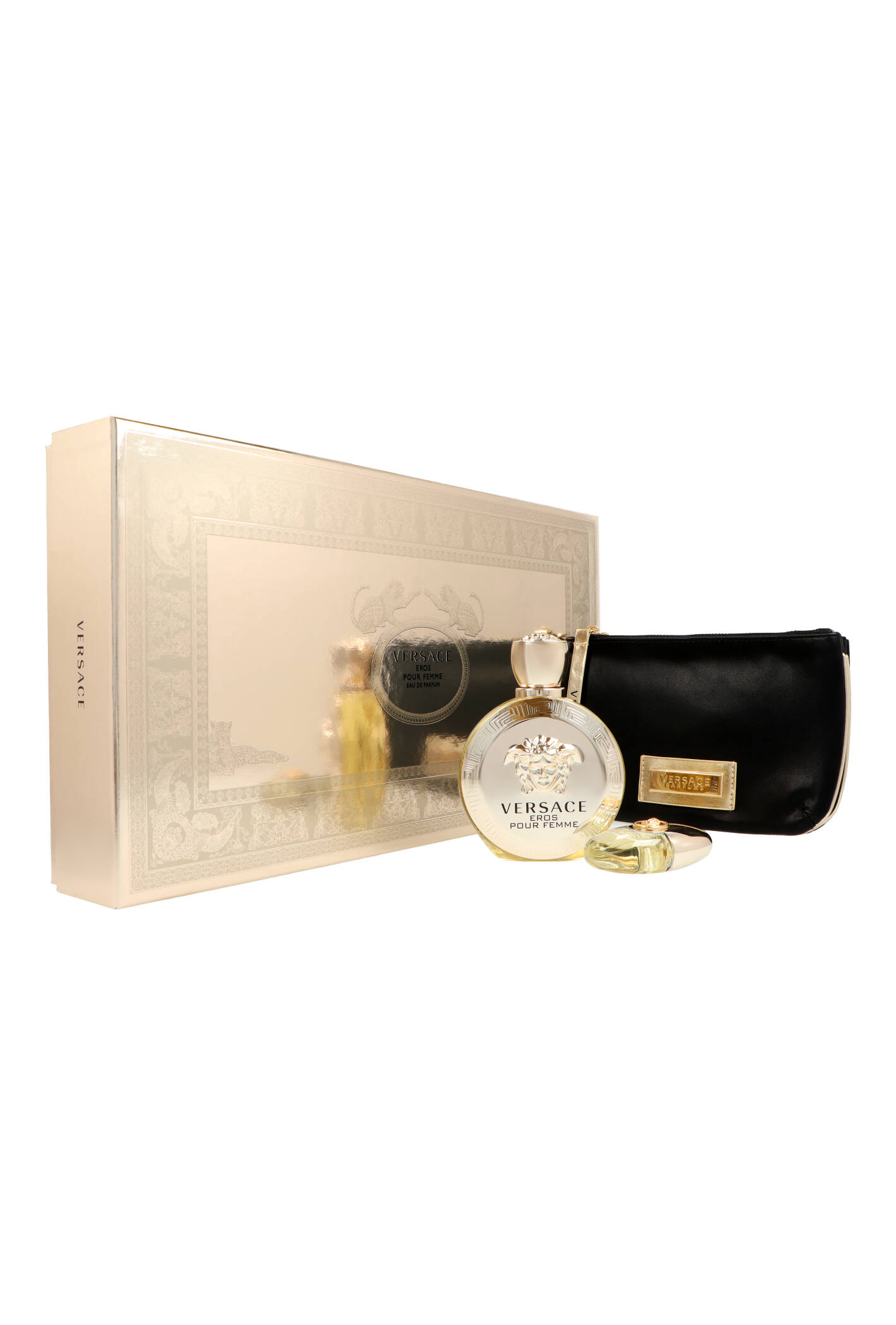 Zestaw Versace Eros Pour Femme Edp 100ml + Edp 10ml + Pouch
