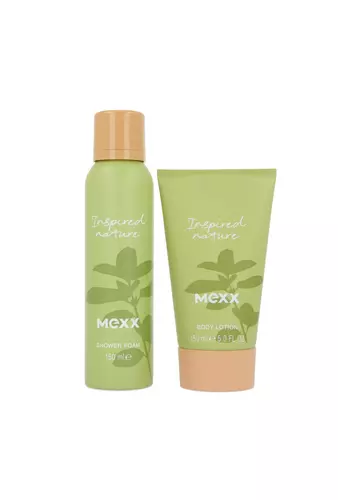 Zestaw Mexx Inspired Nature Body Lotion 150ml + Shower Foam 150ml miniatura
